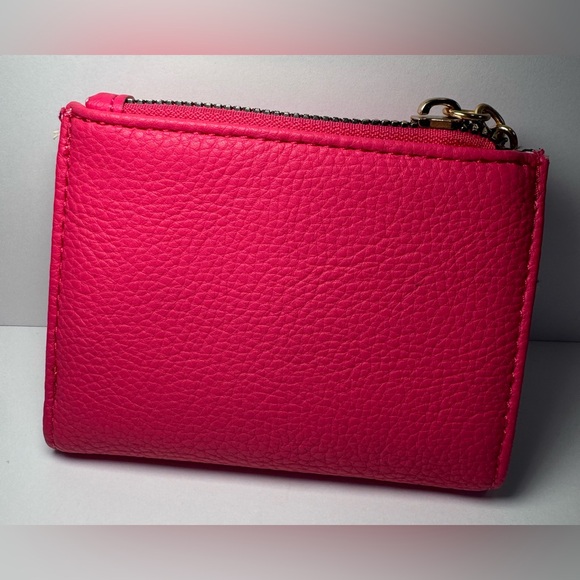 Juicy Couture hot pink wallet with attached card holder - Picture 2 of 10